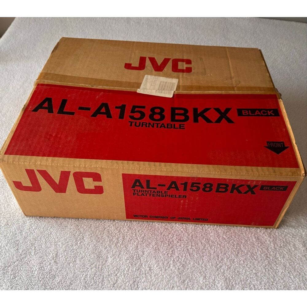 Vintage JVC AL-A158BKX Turntable/New in Box